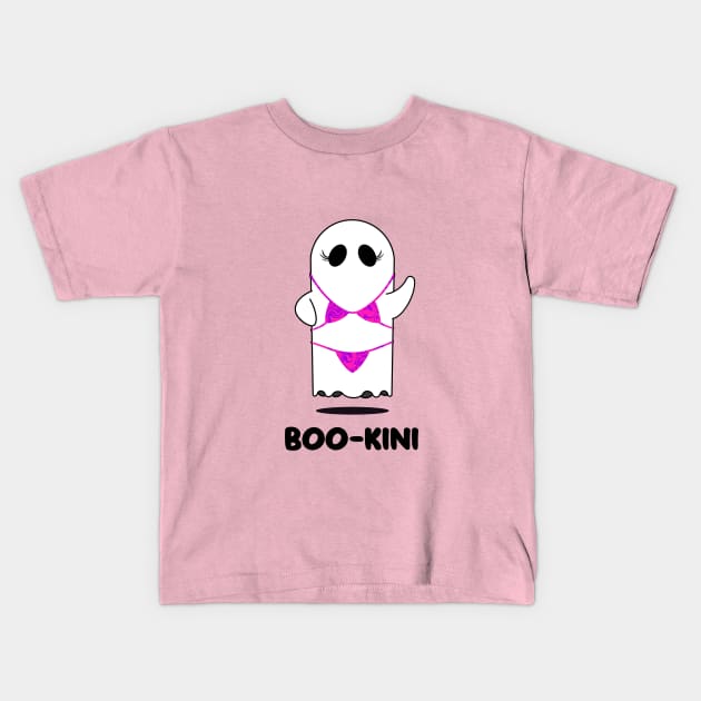 Boo-kini Kids T-Shirt by WatershipBound